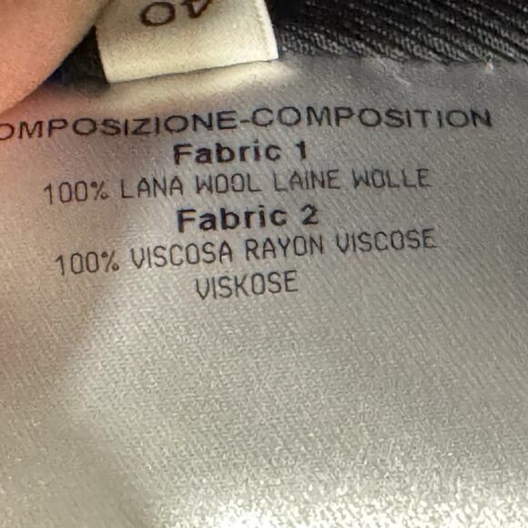 Stella McCartney Wool Shawl Blazer Jacket Black Tailored Size IT 40 / US 4 - Picture 12 of 13